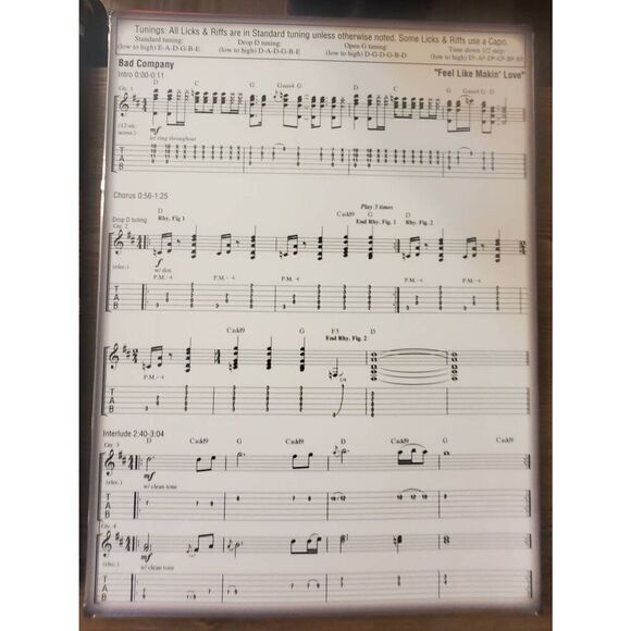 Electric Licks & Riffs: Your Favorite Electric Licks, Riffs, Intros, and Solos, - Picture 4 of 6